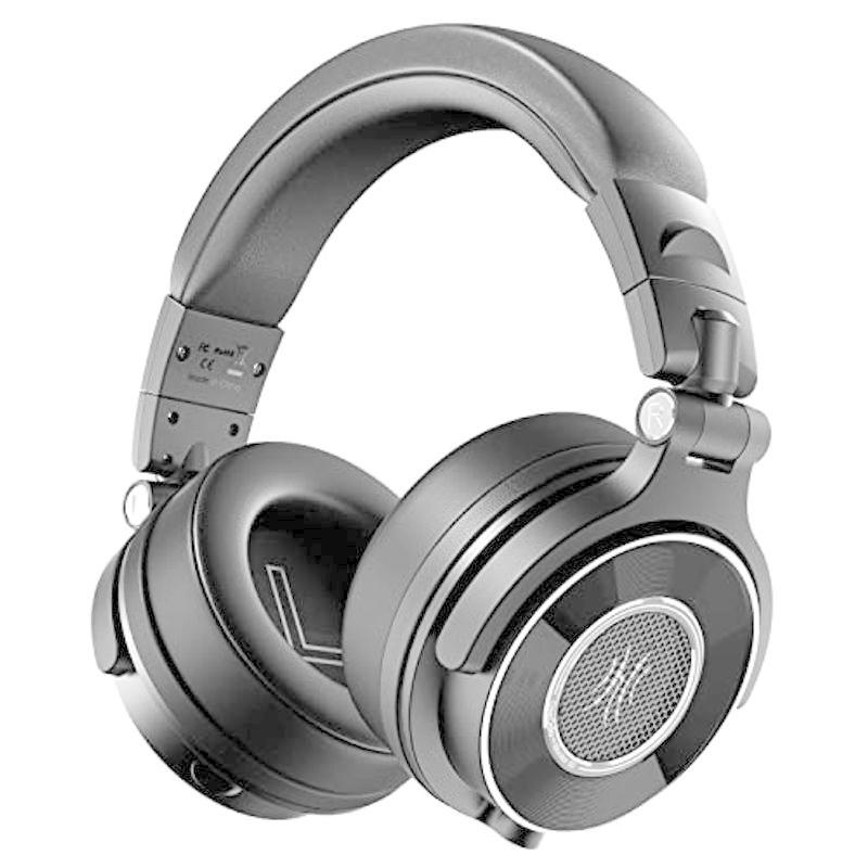 OneOdio Monitor60 ハイレゾ ヘッドホン 有線 モニターヘッドホン マイク付き ヘッドフォン 50mmドライバー 二穴接続