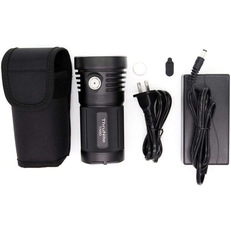 ThruNite TN50 懐中電灯 LEDハンディライト スーパーブライト 充電式フラッシュライト CREE XHP70.2 LED*4 充電中は