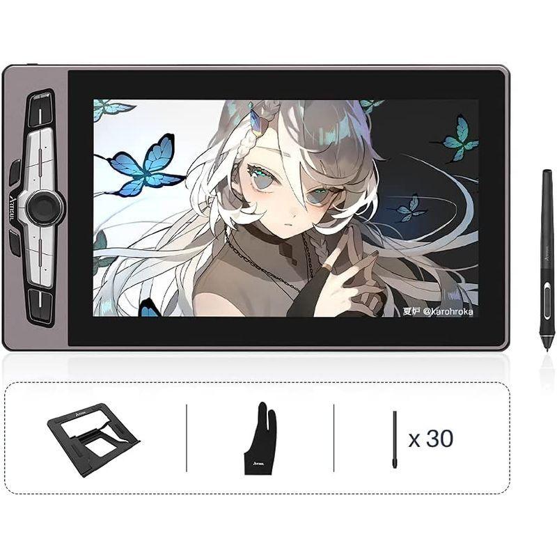 中古 Artisul SP1603 液晶タブ SF感溢れる超薄型液晶ペンタブレット フルラミネーション 充電不要ペン リングホイール 傾き検出&筆 【W6594994163】(23432円)