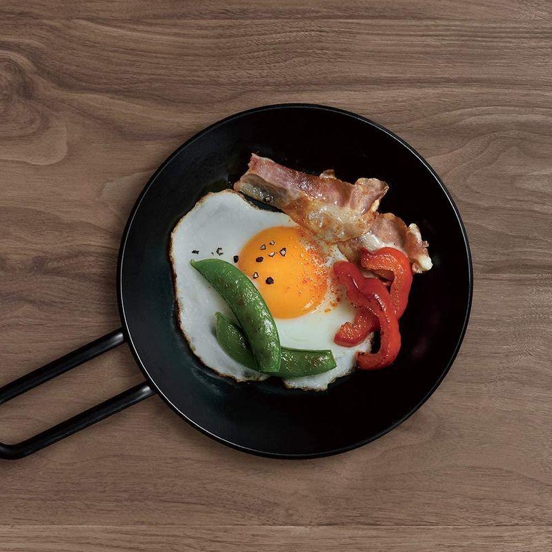 Tetsu Konabe | テツコナベ 鉄小鍋 あやせものづくり研究会 ナウ産業 JAYS-NW-1005 ブラック 