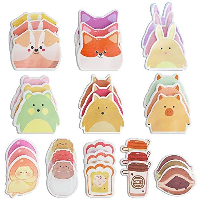 Cugbo 付箋 かわいい おもしろ カラフル メモ帳 強粘着 ノート メモ用紙 ふせん 付箋紙 ふせん メッセージカード 文房具 超徳用 ケーディーラインストア 通販 Yahoo ショッピング