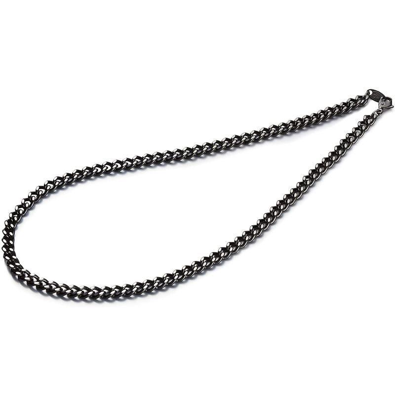 ファイテン(phiten) ネックレス 炭化チタンチェーンネックレス 45cm 45cm 炭化チタンコーティング