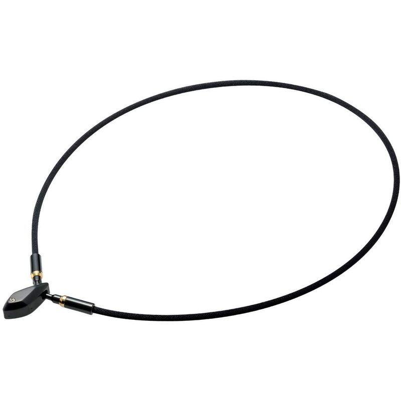 phiten(ファイテン) ネックレス RAKUWAネック メタックス ティアドロップ ブラック 50cm 