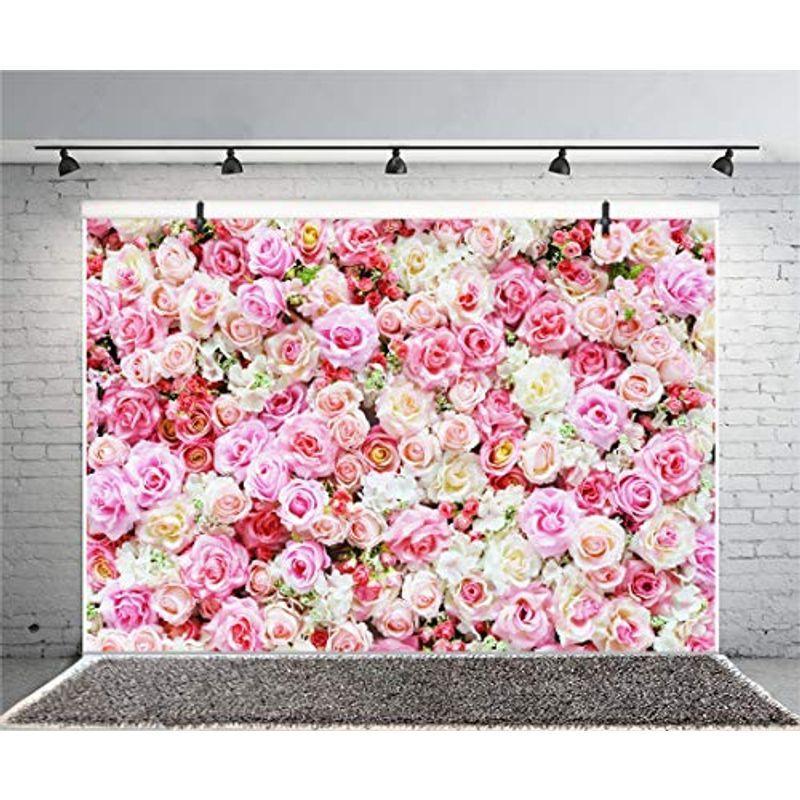 Qinunipoto 背景布 背景紙 写真背景布 写真 撮影用 布 撮影背景 花の背景 白い花 赤い花 ピンクの花 ロマンチックな背景 結婚 ケーディーラインストア 通販 Yahoo ショッピング