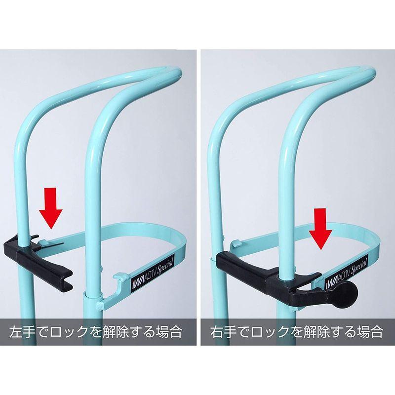 iWA(丸八工機) A01V Special 縦置き・横置き両用 部屋置き自転車バイクスタンド 