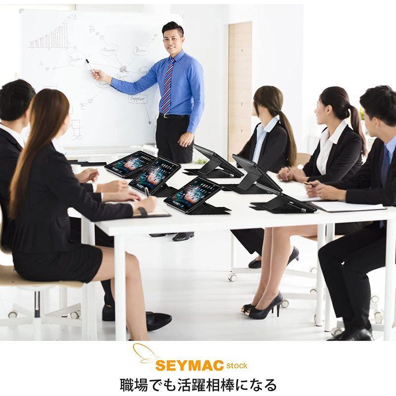 SEYMAC stock ケース iPad 9/8/7世代(2021/2020/2019) 10.2インチ ケース 耐衝撃 多角度横置き調節｜kdline｜07