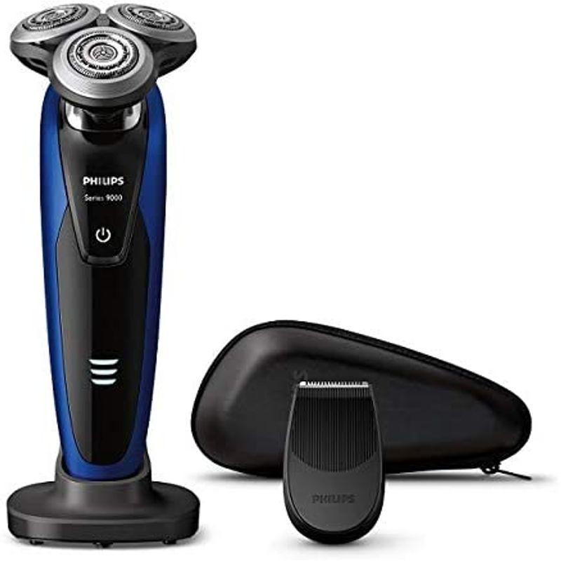 【中古品 】 2018年モデル フィリップス 9000シリーズ メンズ 電気シェーバー 72枚刃 回転式 お風呂剃り & 丸洗い可 トリマー付 S9186 【G3208869835】(16867円)