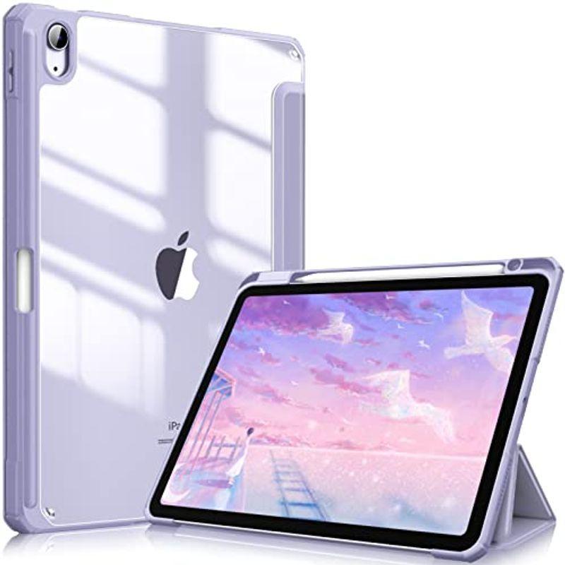 Fintie iPad Air 5 ケース 2022 / iPad Air 4 ケース 2020 10.9 インチ 透明バックカバー App｜kdline