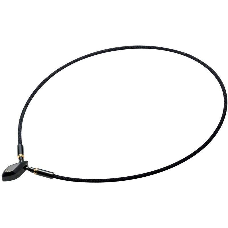 phiten(ファイテン) ネックレス RAKUWAネック メタックス ティアドロップ ブラック 40cm 