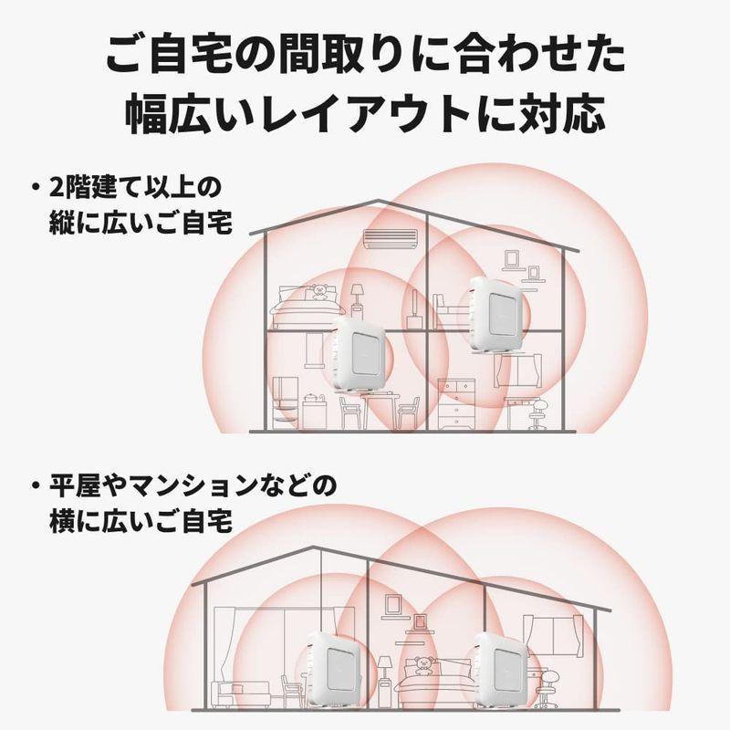 バッファロー メッシュ WiFi 無線LAN ルーター 中継機 Wi-Fi 6 11ax 1201+573Mbps AX1800 Easy :20220521180309-00078:ケーディーラインストア - 通販 - Yahoo!ショッピング バッファロー メッシュ WiFi 無線LAN ルーター 中継機 Wi-Fi 6 11ax 1201+573Mbps AX1800 Easy :20220521180309-00078:ケーディーラインストア - 通販 - Yahoo!ショッピング