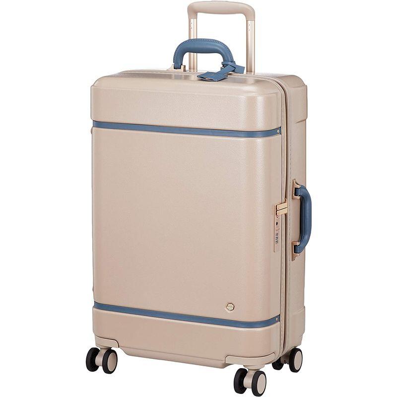 ハント スーツケース キャスターストッパー付 ダブルホイール エコバッグ付き 約3~5泊向け ノートル 06882 64 cm ポテリーベー