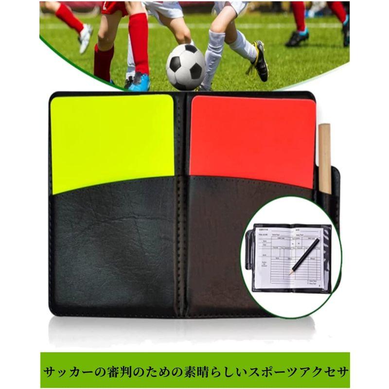本日の目玉 YFFSFDC審判カード 警告カード サッカー 赤と黄色のカード 鉛筆1本 イェローカード 審判用品 5枚 レコード紙 審判用品セット その他野球審判用具 イエローカード レッドカード 審判カードセット PVC素材 サッカーレフリー用品 RED YELLOW CARD 審判 判定 ゲーム 試合 サッカー フットサル