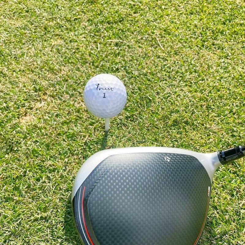 TrustトラストゴルフボールBison-XLウレタンカバー 3ピースリアクティブコア(ツアー系) ヘッドスピード50m/s以上 Bison ／