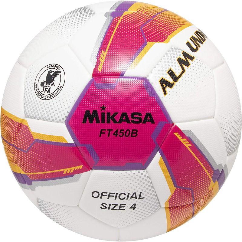 ミカサ(MIKASA) サッカーボール 4号球 日本サッカー協会 検定球 ALMUNDO(アルムンド) 小学生用 貼りボール ピンク/バイオ｜kdline｜05