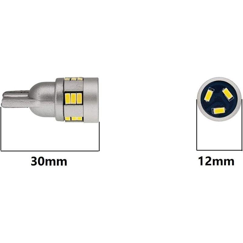 BestQ LEDバルブ T10 高輝度 爆光 ホワイト 3014LEDチップ18連 10V-24V かー/バイク用 ポジション ライセンス｜kdline｜07