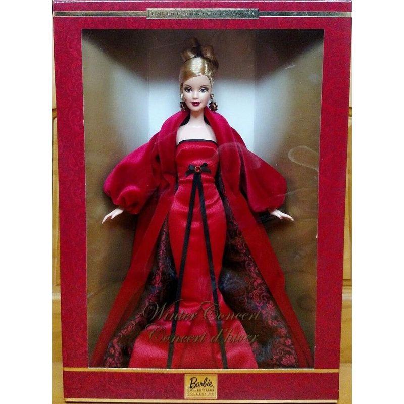 限定版2002 Limited Edition Winter Concert Barbie Collectible Doll バービーコレク