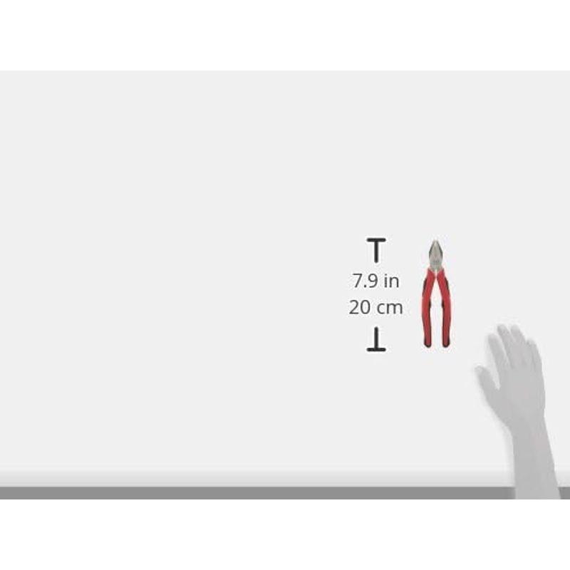 トネ(TONE) ペンチ(マスターグリップタイプ) CT-175G レッド 全長190mm｜kdline｜06