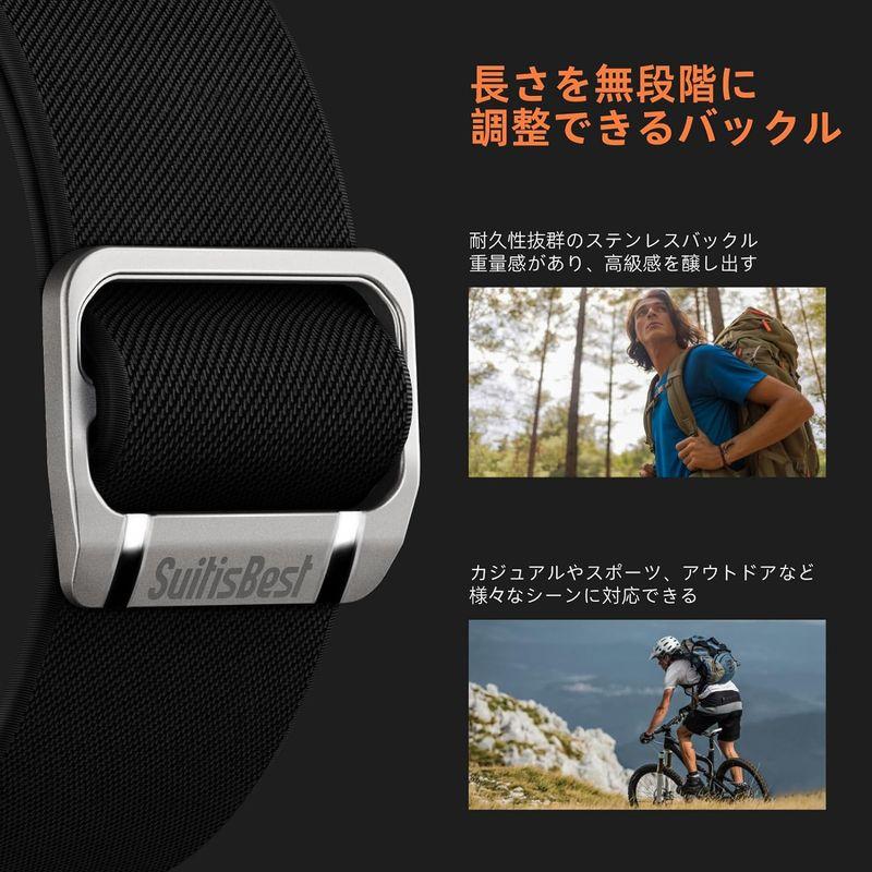 Suitisbest コンパチブル アップルウォッチ バンド ナイロン Apple Watch スポーツ 49mm 45mm 44mm 42｜kdline｜08