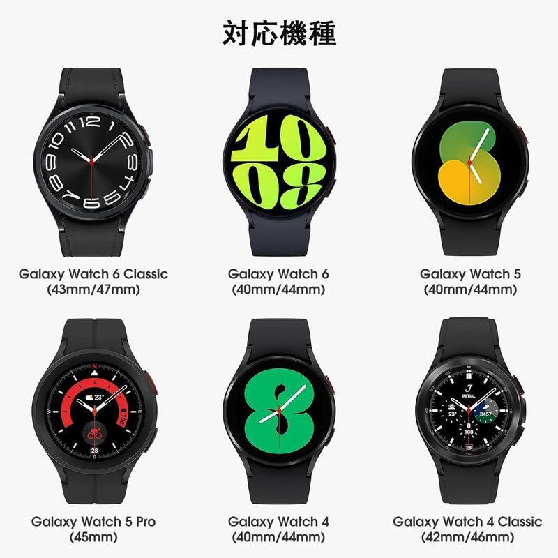 シリコン バンド コンパチブル Samsung Galaxyウォッチ 6/5/4 バンド 40mm 44mm/Galaxy Watch 6｜kdline｜02