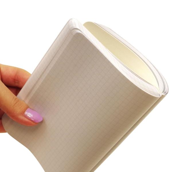 A6変型 ZEQUENZ/ジークエンス360 ノート ミニ 方眼 ホワイト ZQ215 WH