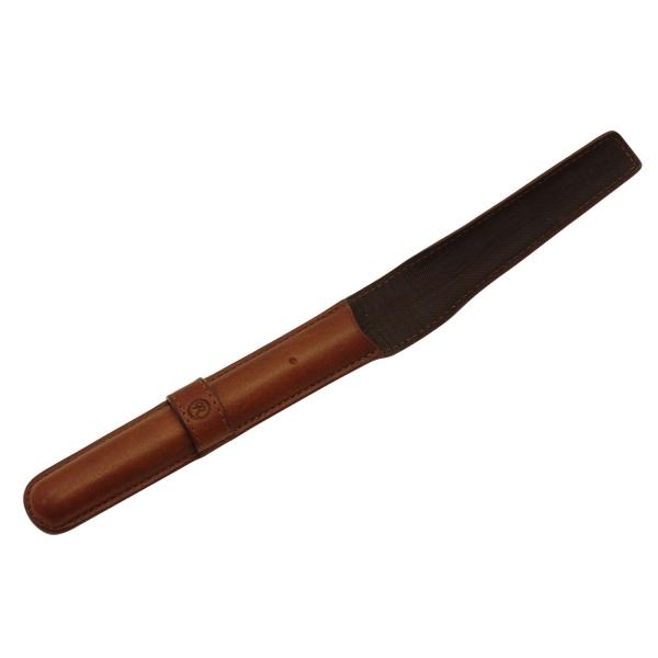 ロメオ スムースレザーペンケース 1本用 茶 本革製 NO.3ボールペン用 RLS01BR｜kdmbz｜02