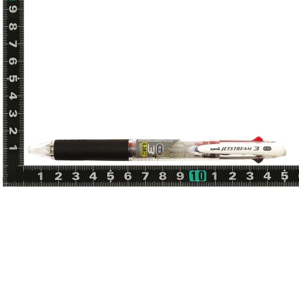 多色ボールペン ジェットストリーム 0.38mm 3色ボールペン 透明 多色ボールペン ジェットストリーム 0.38mm 3色ボールペン 透明