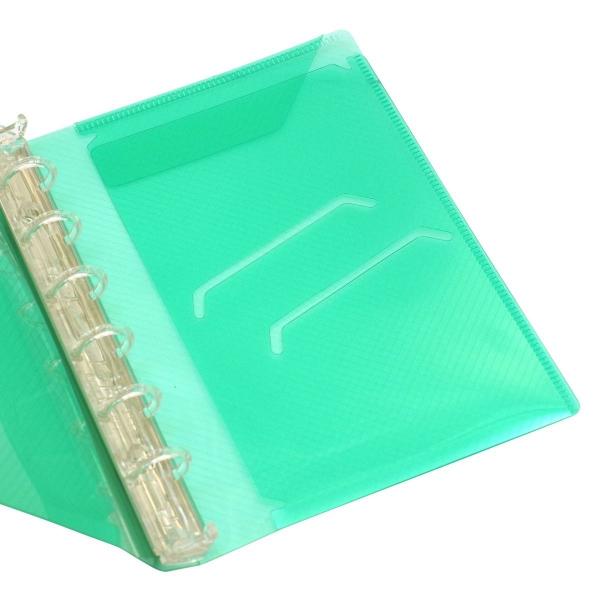 ミニ6穴 マイシステムバインダー(システム手帳バインダー) Sピンク