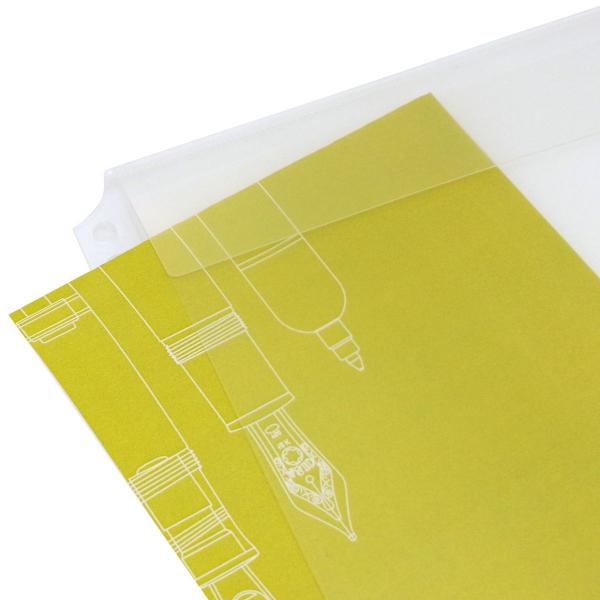 B5・26穴バインダー用リフィル バインダーインホルダー クリア HS