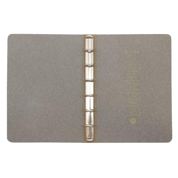 ミニ6穴サイズ プロッター シュリンク リング径11mm グレー レザー