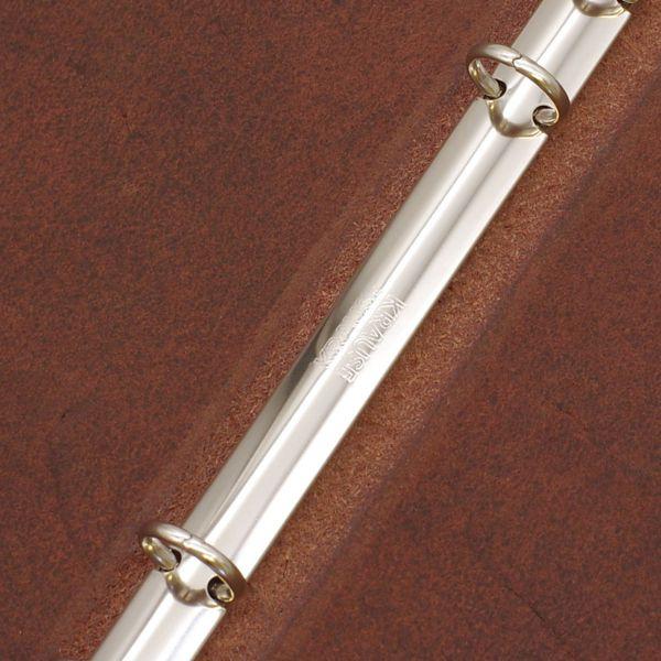 A5サイズ プロッター プエブロ リング径11mm ブラック レザー