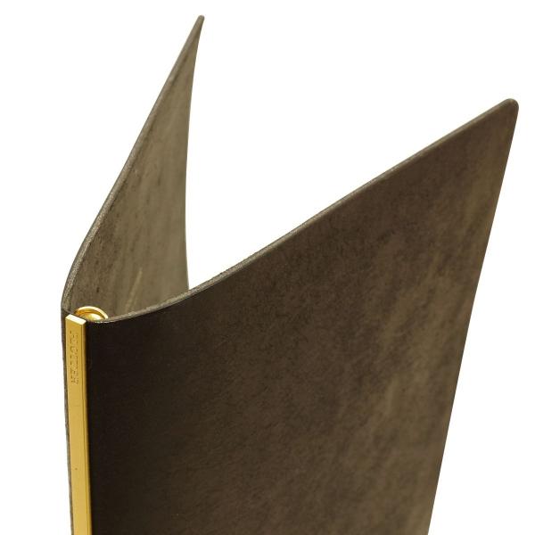 A5サイズ プロッター プエブロ リング径11mm ブラック レザー