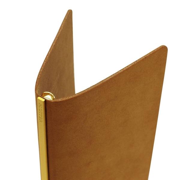ナローサイズ プロッター プエブロ リング径11mm ベージュ レザー
