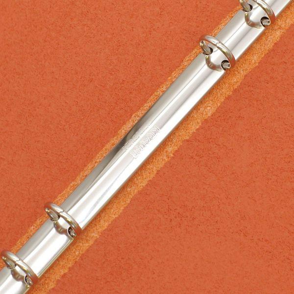 A5サイズ プロッター シュリンク リング径11mm オレンジ レザー