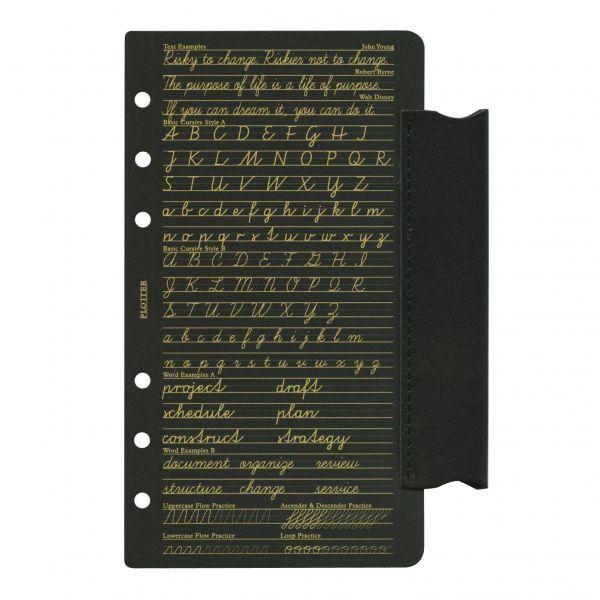 バイブルサイズ PLOTTER/プロッター 本革ペンホルダーリフター