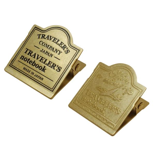 トラベラーズノートリフィル ブラスクリップ 飛行機 43090 : 文具