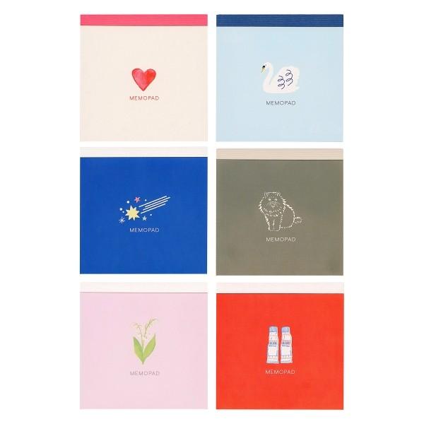 メモパッド スクエア Broochir Stationery メモ帳 シンプル かわいい 006 P 文具 文房具のkdm ヤフー店 通販 Yahoo ショッピング