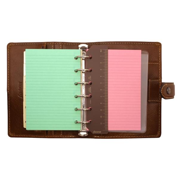 システム手帳 ミニ6サイズ マルデン リング径19mm オークル 025842