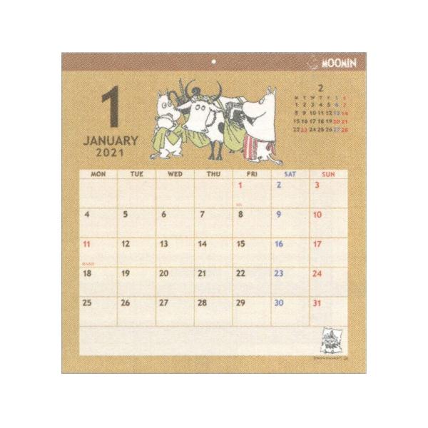 ウォール カレンダー 壁掛け ムーミン 21年1月から12月対応 S P 文具 文房具のkdm ヤフー店 通販 Yahoo ショッピング