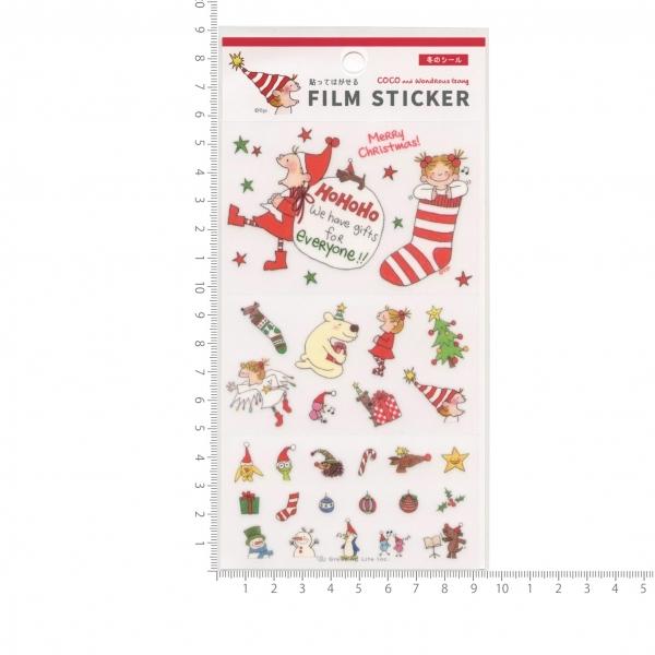 貼ってはがせるステッカー Coco ココ 冬 ココちゃん デコレーション かわいい Ryck 6 P 文具 文房具のkdm ヤフー店 通販 Yahoo ショッピング