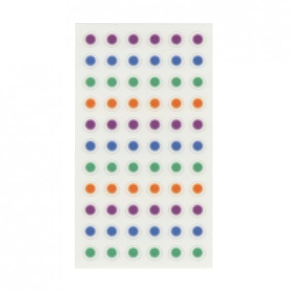 ミニ6サイズ リフィル リング穴用補強シール カラー 52376700 : 文具