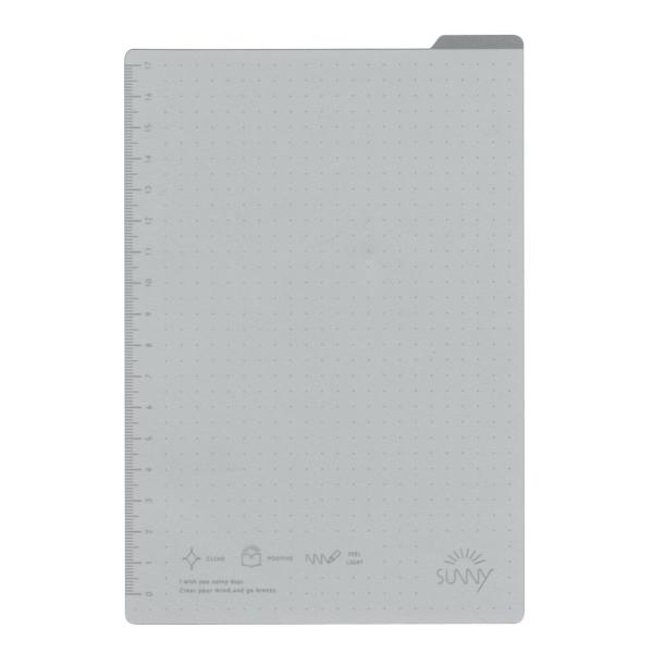 SUNNY 手帳用 下敷き B6サイズ グレー ウィークリー/デイリー用 LSX-03