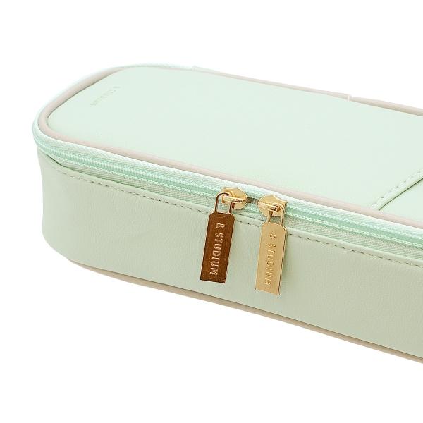 ＆STUDIUM ペンケース ミント 収納 筆箱 GAP-05 : 文具・文房具のKDM