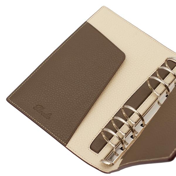 システム手帳 バイブル モルビド ベルト 30mm Sale 87 Off 594 24 ガーデニア ブラウングレー