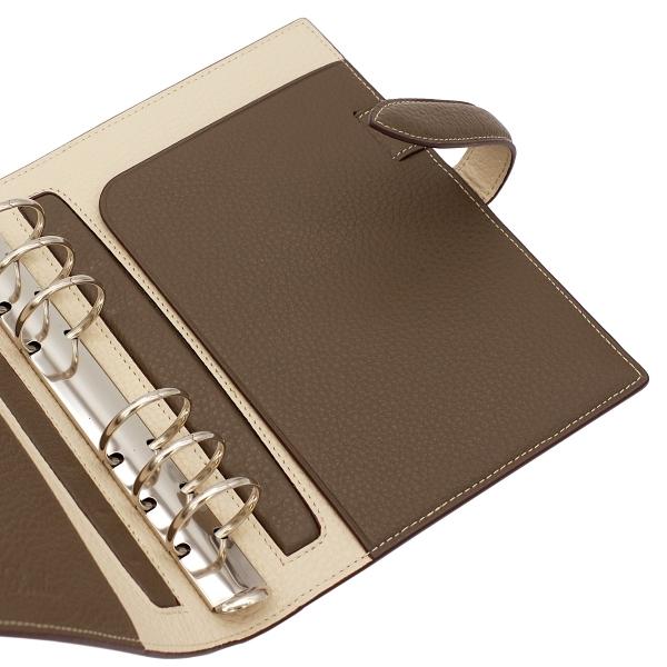 システム手帳 バイブル モルビド ベルト 30mm Sale 87 Off 594 24 ガーデニア ブラウングレー