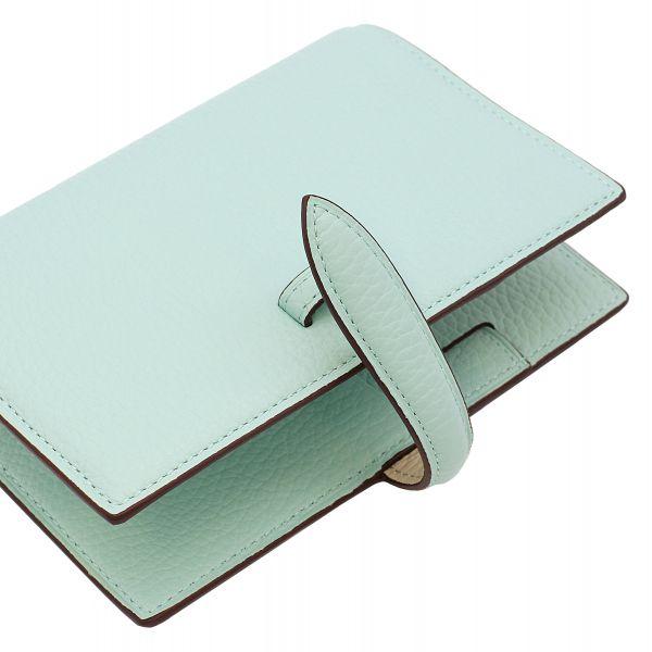 システム手帳 ミニ6 モルビド ベルト15mm アクア/ガーデニア 751-07  