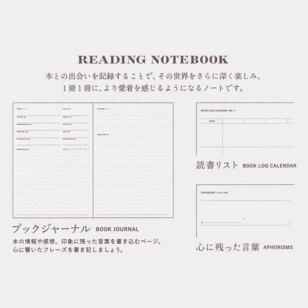 READING NOTEBOOK 本好きのための読書ノート エディット ブルー  EDI-NB17-BL｜kdmbz｜04