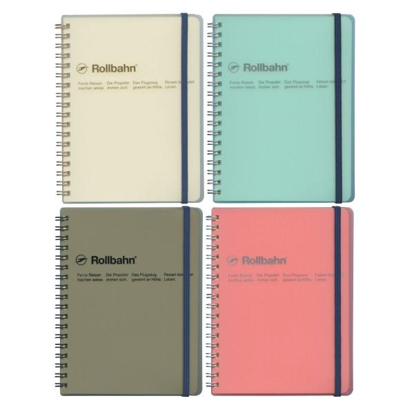 ロルバーン ポケット付メモ クリアL クリアブルー 500929 720 : 文具