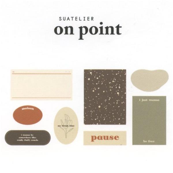 激安通販販売 スワテリエ フレークステッカー On Point 04 おしゃれ 韓国シール 1569 Supplystudies Com