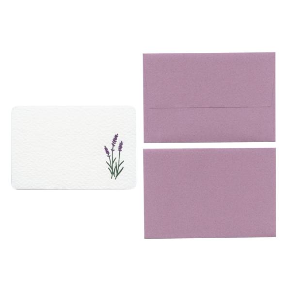 mois et fleurs ミニメッセージカードセット  lavender  MOF-107 |  | 01