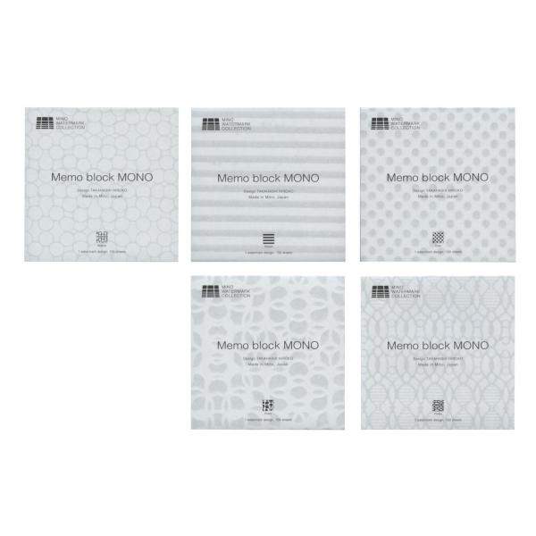 Memo block メモブロック MONO 透かし和紙 Forest 美濃和紙 : 文具・文房具のKDM ヤフー店 - 通販 - Yahoo ...